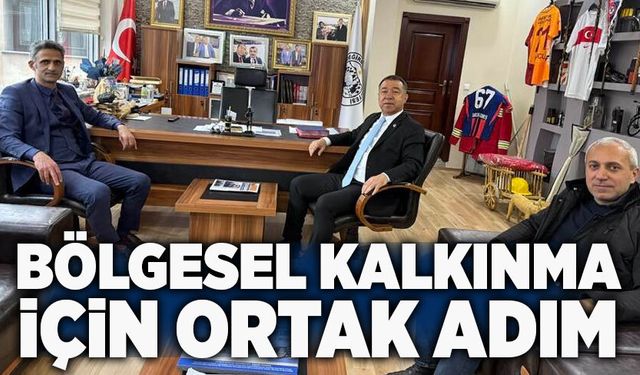 Çaycuma Kaymakamı Adem Kaya'dan Başkan Gebeş'e ziyaret