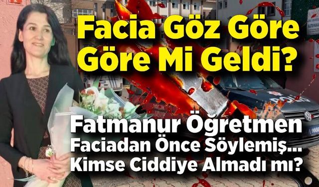 "Can güvenliğimiz yok" dedi, öğrencisi tarafından öldürüldü