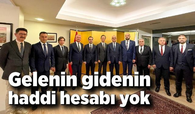Gelenin gidenin haddi hesabı yok
