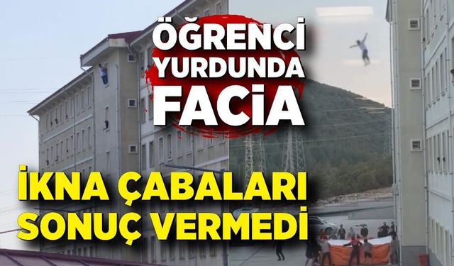 Bunalıma Giren Genç Yurt Penceresinden Atladı, Hayatını Kaybetti