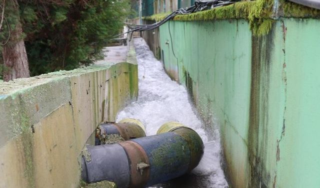 Kocaeli'nin fazla suyu Sapanca Gölü'ne gönderiliyor