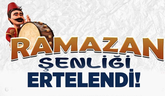 Ramazan şenliği olumsuz hava şartlarına takıldı