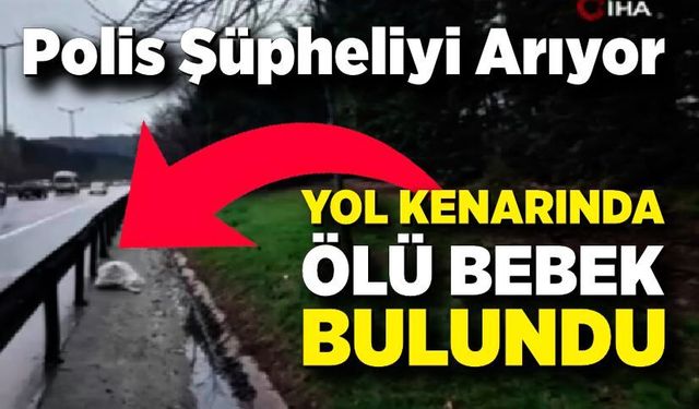 Yol Kenarında Ölü Bebek Bulundu
