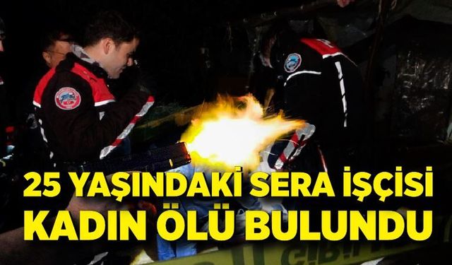Genç kadın evde silahla göğsünden vurulmuş halde ölü bulundu