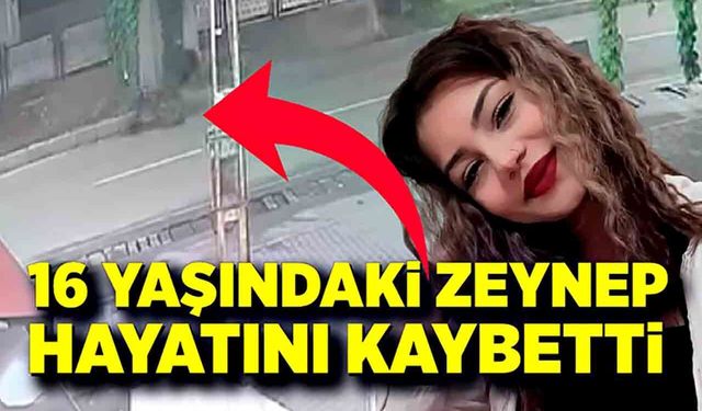 Feci Kaza Kamerada! Genç Kız Hayattan Koptu