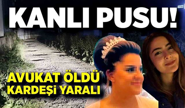 Depoya kurşun yağdı: Avukat hayatını kaybetti, kardeşi yaralandı