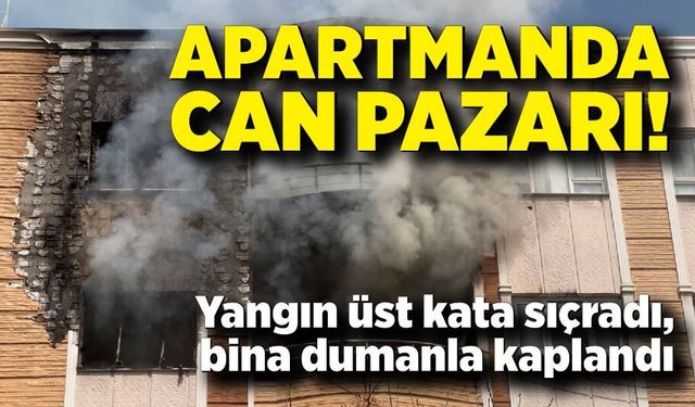 Korkutan yangın: Mahsur kalanlar kurtarıldı