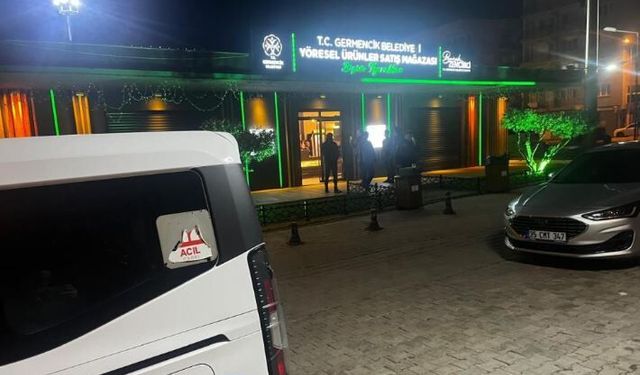 Belediyenin satış mağazasına silahlı saldırı