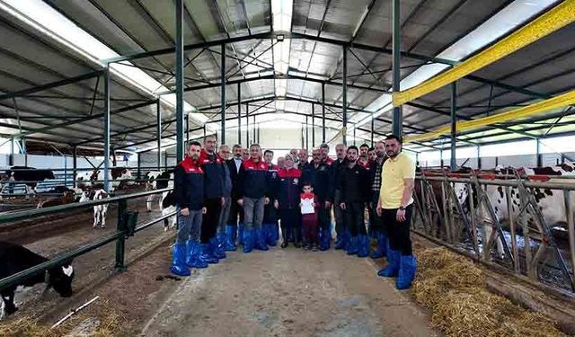 Çiftçiye yeni eğitim modeli: DERİM sahada