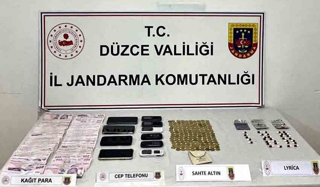 Çok sayıda sahte altını satan 4 şüpheliye jandarma baskını