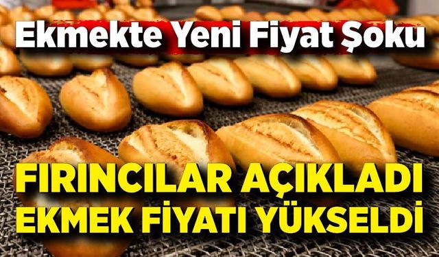Ekmek Fiyatına Zam: 200 Gram 17,5 TL Oldu