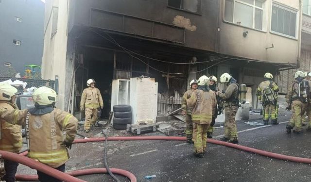 Hurdacıda çıkan yangın korku yarattı