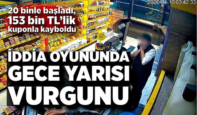 “Sabah öderim” dedi, 153 bin TL’lik kuponla kayboldu