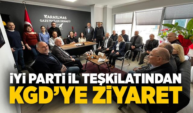İYİ Parti il teşkilatından KGD’ye ziyaret