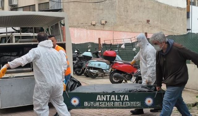 Kaldığı pansiyon odasında ölü olarak bulundu