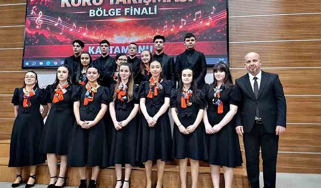 Kastamonu Musta Kaya Anadolu Lisesi bölge finallerinde şampiyon oldu