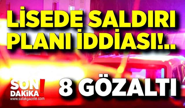 İzmir'de okul saldırısı planlayan şüphelilere ev hapsi