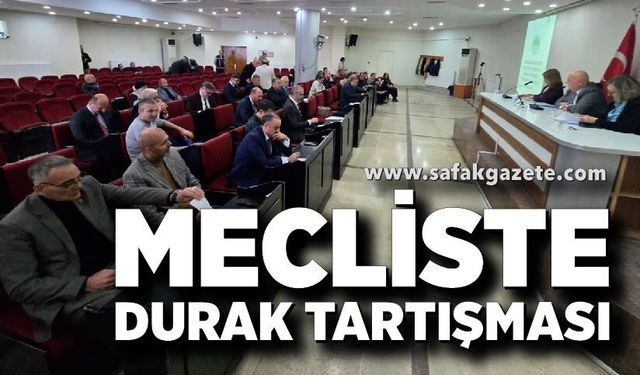 Zonguldak Belediye Meclisi’nde Durak Tartışması: Kadırga Gündemde