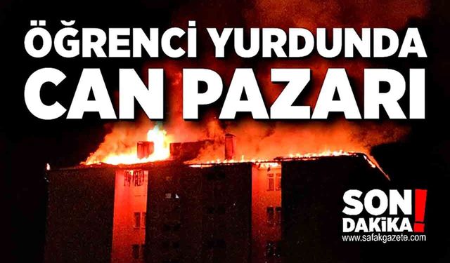 Öğrenci yurdunda can pazarı; 46 öğrenci tahliye edildi