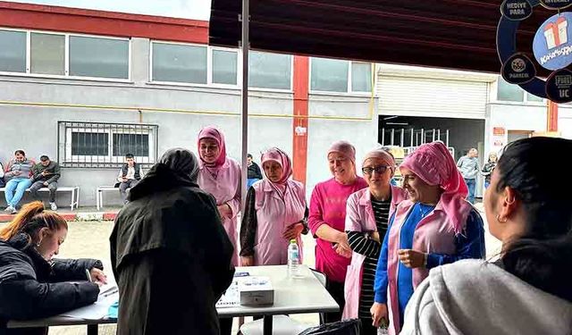 Sigara bırakma polikliniğine kadın işçiler yoğun ilgi gösterdi