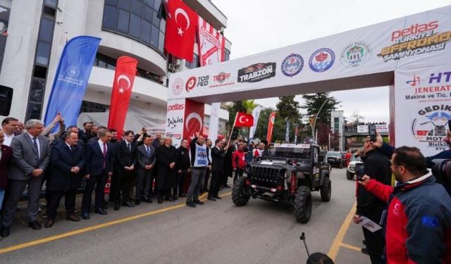 Türkiye Off-Road Şampiyonası Trabzon'da başladı
