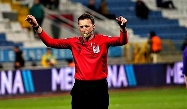 Galatasaray - Fenerbahçe derbisinin hakemi Yasin Kol oldu