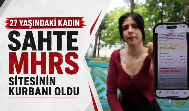 27 yaşındaki kadın sahte MHRS sitesinin kurbanı oldu