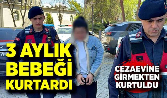 3 aylık bebeği kurtardı: Hükümlü kadına infaz ertelemesi