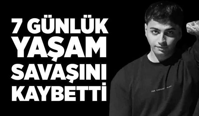 Motosiklet Kazasında Yaralanan Genç Hayatını Kaybetti