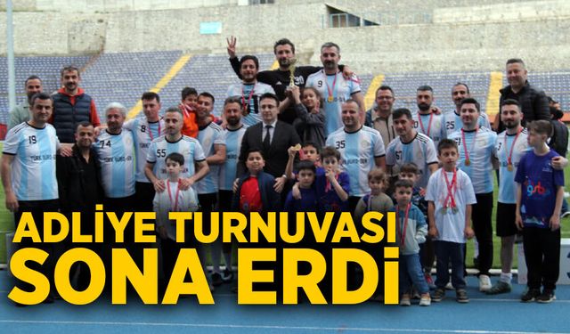 Adliye turnuvası sona erdi
