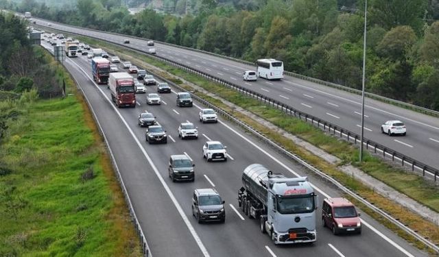 Bolu’da Kurban Bayramı dönüşü ağır vasıtalara geçit yok
