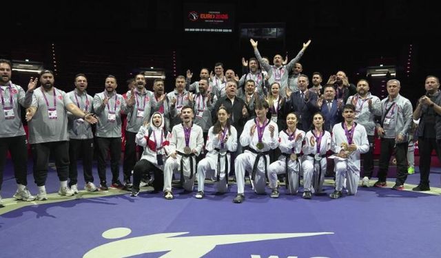 Avrupa Taekwondo Şampiyonası ilk gününde 6 madalya