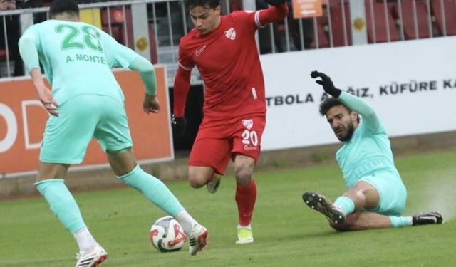 Boluspor sahasında Serikspor'u 3-1 mağlup etti