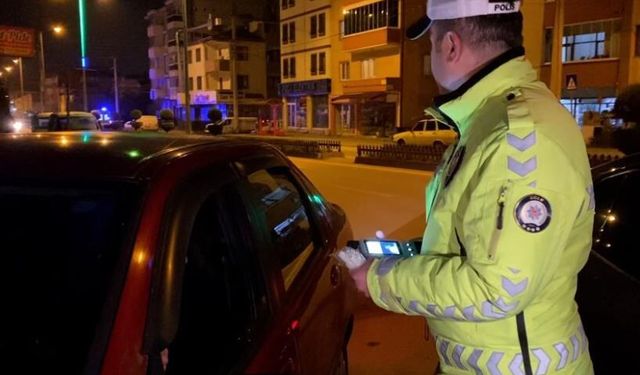 Bolu'da 1 haftada bin 771 sürücüye ceza yağdı