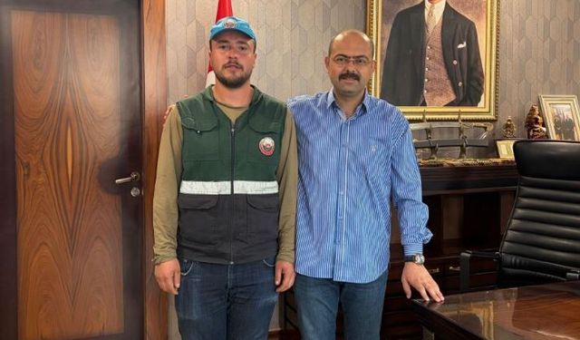 Belediye personelinden örnek davranış: Bulduğu altını sahibine ulaştırdı