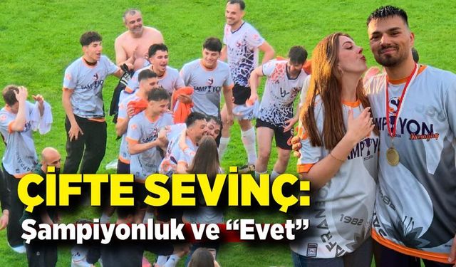 Şampiyonluk Coşkusu Evlilik Teklifiyle Taçlandı