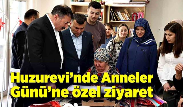 Devrek Huzurevi’nde Anneler Günü’ne özel ziyaret