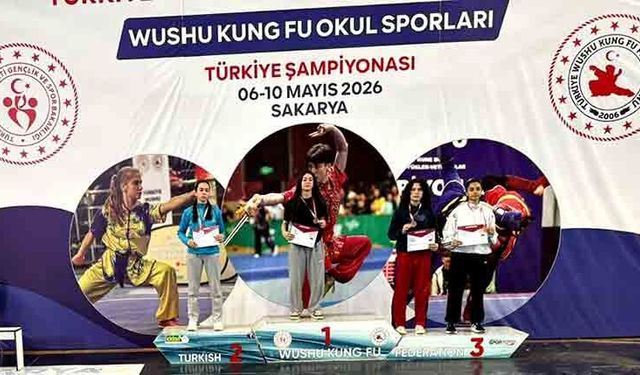Devrek’ten Wushu Kung-fu şampiyonu çıktı