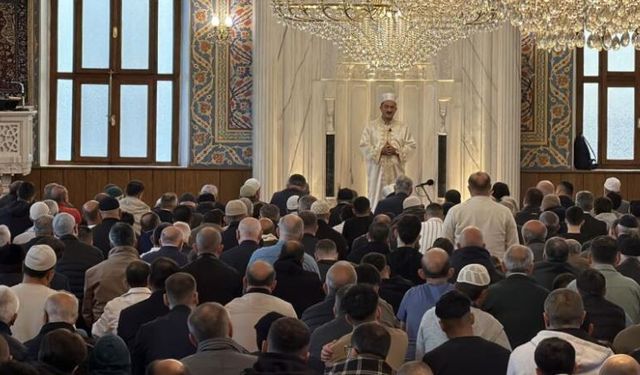 Düzce’de camiler doldu taştı