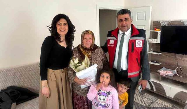 Ereğli’de şehit annelerine Anneler Günü ziyareti