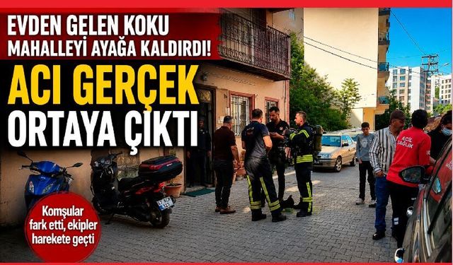 Evden Gelen Koku Mahalleyi Ayağa Kaldırdı