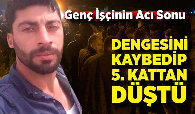 Bir Anlık Denge Kaybı Hayatına Mal Oldu