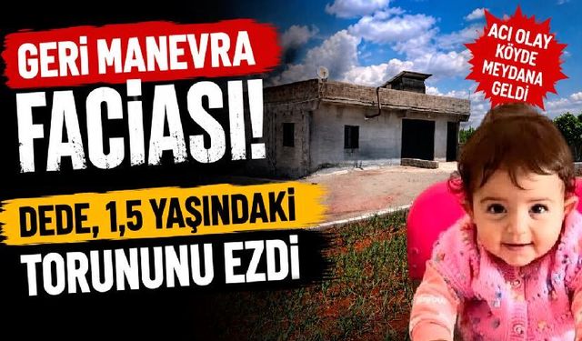 Geri Manevra Faciası: Dede, 1,5 Yaşındaki Torununu Ezdi