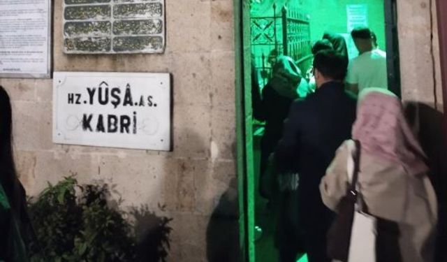 Arefe günü vatandaşlar Yuşa Tepesi'ne akın etti