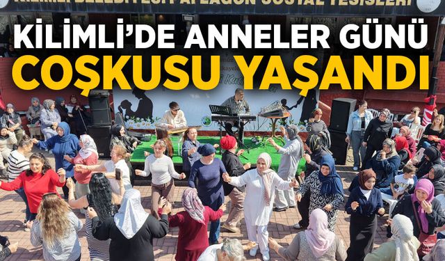 Kilimli’de Anneler Günü coşkusu yaşandı