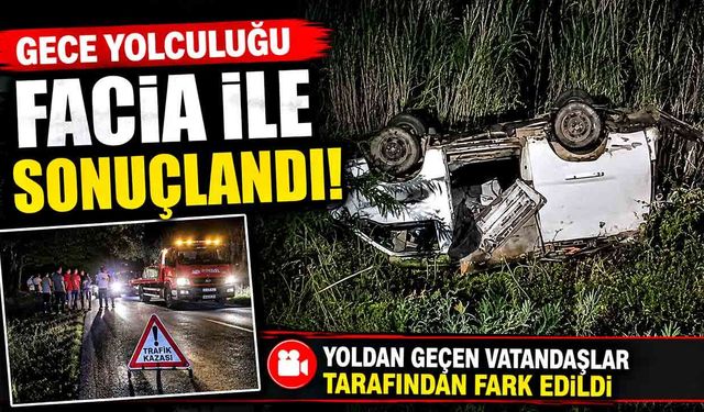 Gece Uçuruma Yuvarlandı: Lastik Tamircisi Hayatını Kaybetti