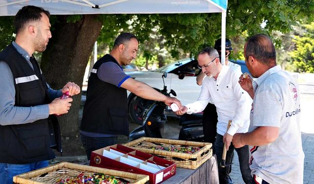 Mezarlıklarda bayram dayanışması