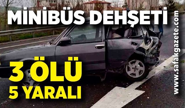 Çankırı’da Katliam Gibi Kaza! 3 Ölü, 5 Yaralı