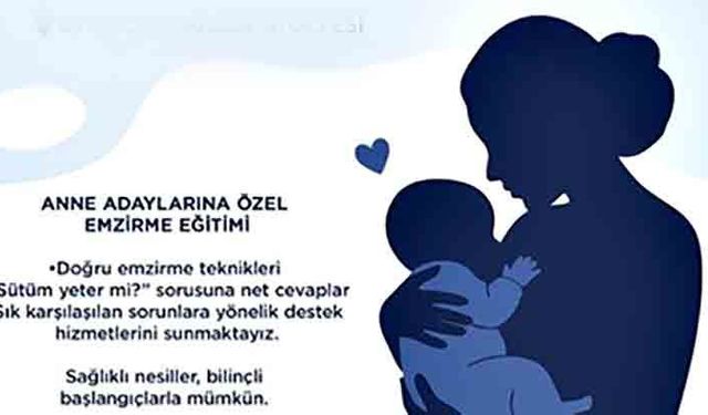 Anne adaylarına özel emzirme eğitimi düzenlenecek