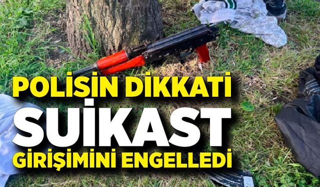 Polisin Dikkati Suikast Girişimini Engelledi